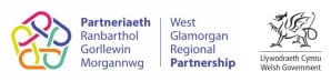 Swansea North Dementia Proj funders - west glam and WG logo combo