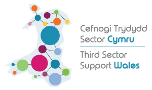 Third Sector Support Wales logo (WCVA / CVC Infrastructure support)